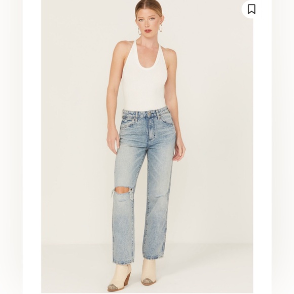 Wrangler Wild West hi rise straight 27 x 28 NWT - Picture 6 of 11